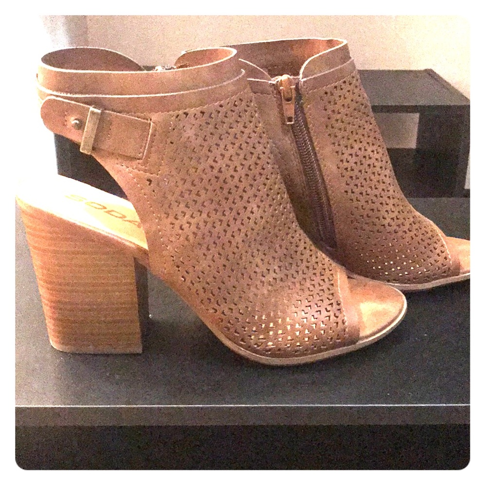 Open Toe Booties